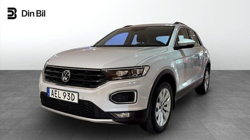 Ljusgrå Begagnad 2020 VW T-Roc SUV | 269 900 kr (Marknadspris) - Bild 1/4