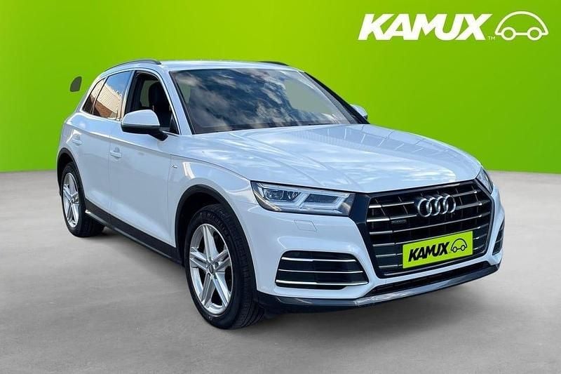 Vit Begagnad 2020 Audi Q5 S-Line SUV | 299 700 kr (Superpris) - Bild 1/4