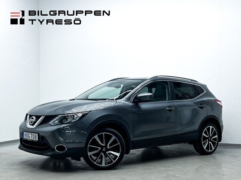 Grå Begagnad 2017 Nissan Qashqai SUV | 149 900 kr (Marknadspris) - Bild 1/4