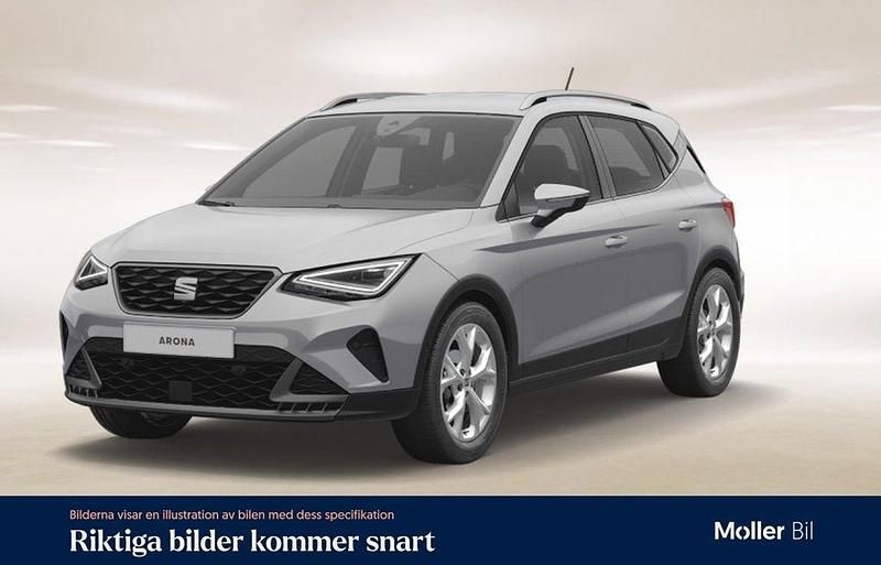 Silver (urban silver metallic) Begagnad 2024 Seat Arona FR SUV | 204 900 kr (Marknadspris) - Bild 1/4