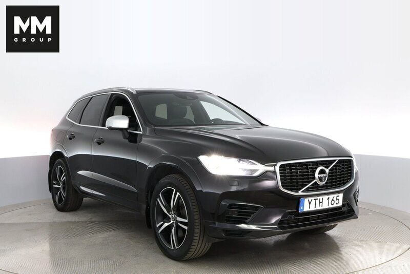 Svart Begagnad 2019 Volvo XC60 R-Design SUV | 349 900 kr (Bra pris) - Bild 1/4