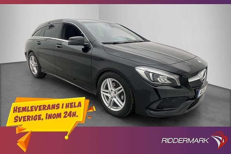 Begagnad Mercedes CLA220 Shooting Brake 2018 Svart Kombi