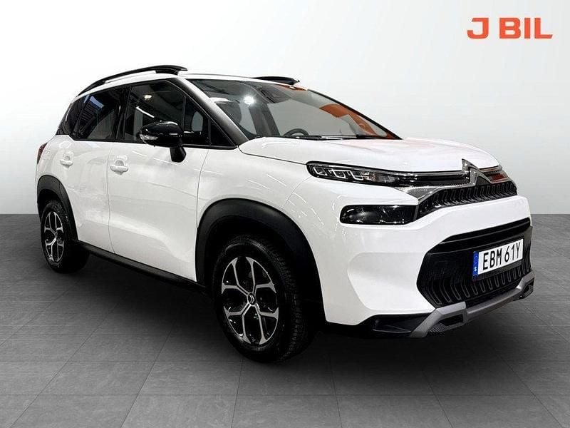 Vit Begagnad 2024 Citroën C3 Aircross PureTech SUV | 204 900 kr (Bra pris) - Bild 1/4