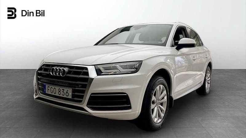 Vit Begagnad 2017 Audi Q5 Proline SUV | 239 500 kr (Marknadspris) - Bild 1/4