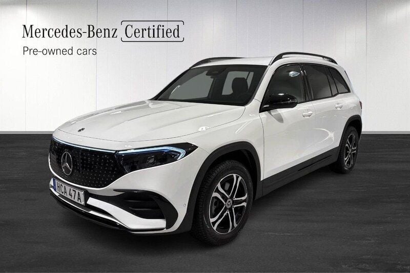 Vit (white) Begagnad 2024 Mercedes EQB250+ Edition SUV | 559 500 kr (Marknadspris) - Bild 1/4