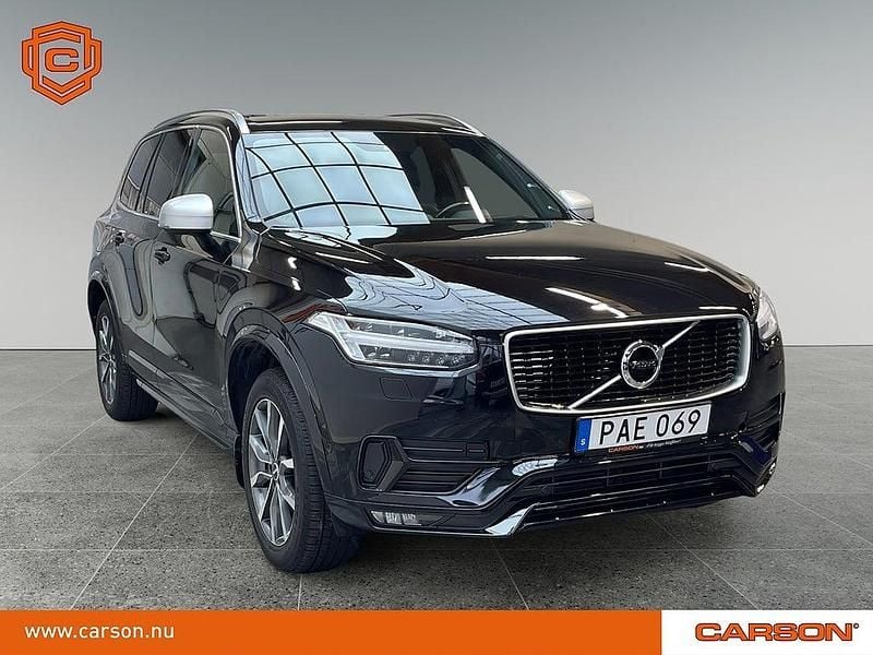 Begagnad Volvo XC90 R-Design 320 HK (235 kW) 2016 Svart SUV