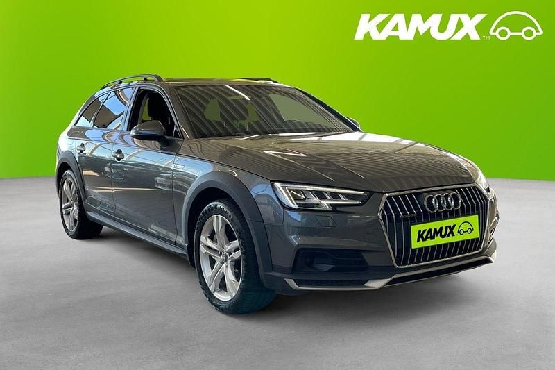 Silver/grå Begagnad 2018 Audi A4 Allroad Kombi | 274 800 kr (Marknadspris) - Bild 1/4