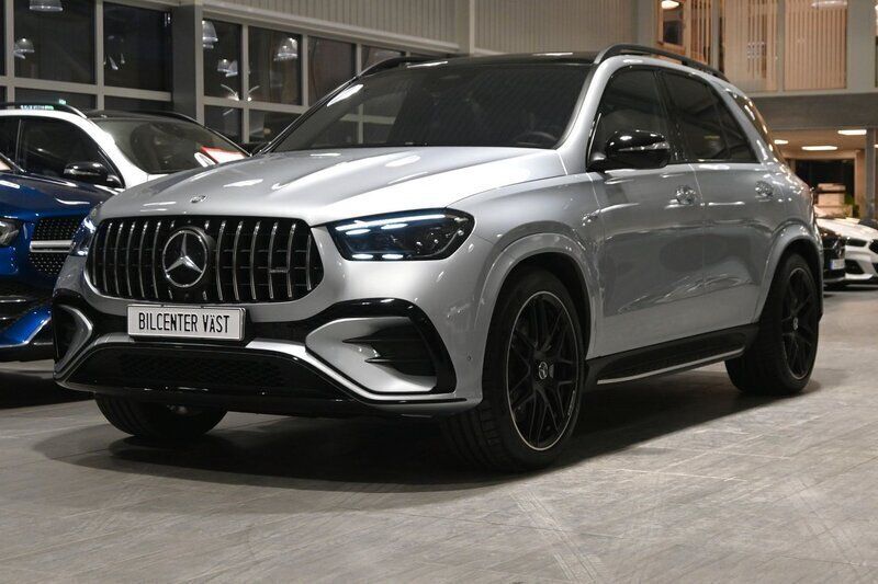 Silver Begagnad 2024 Mercedes GLE53 AMG Premium SUV | 1 149 000 kr (Marknadspris) - Bild 1/4