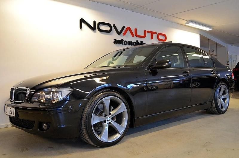 Begagnad BMW 730 Shadowline 231 HK (169 kW) 2008 Safirsvart metallic Sedan