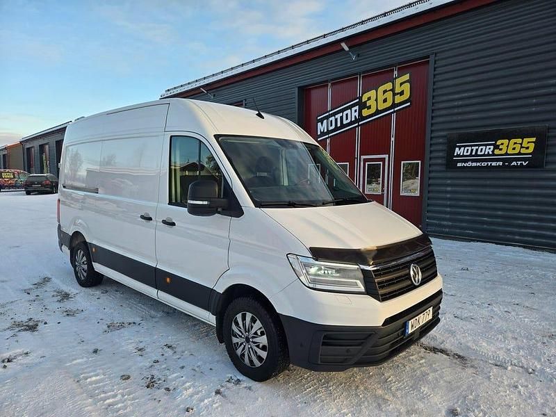 Vit Begagnad 2017 VW Crafter Van | 218 900 kr - Bild 1/4