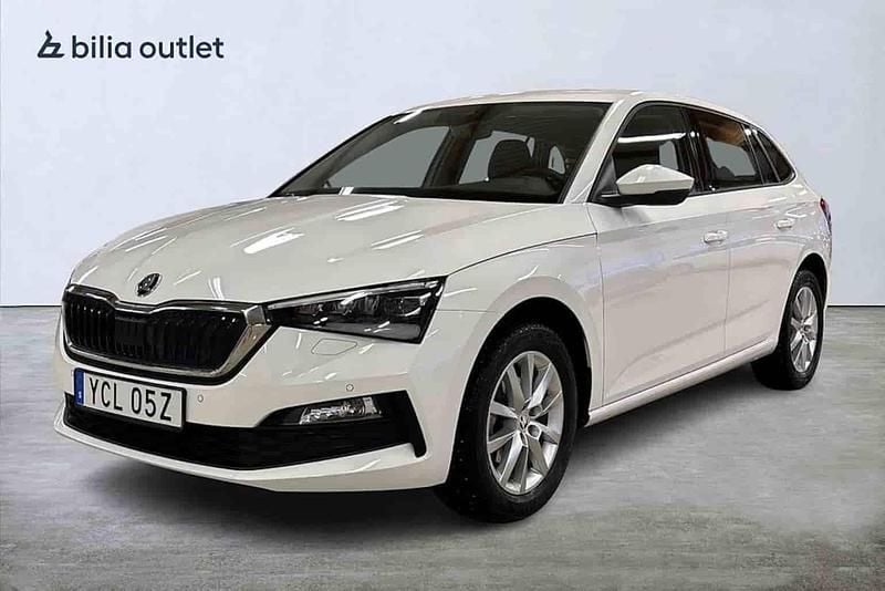 Begagnad Skoda Scala 2023 Vit Halvkombi