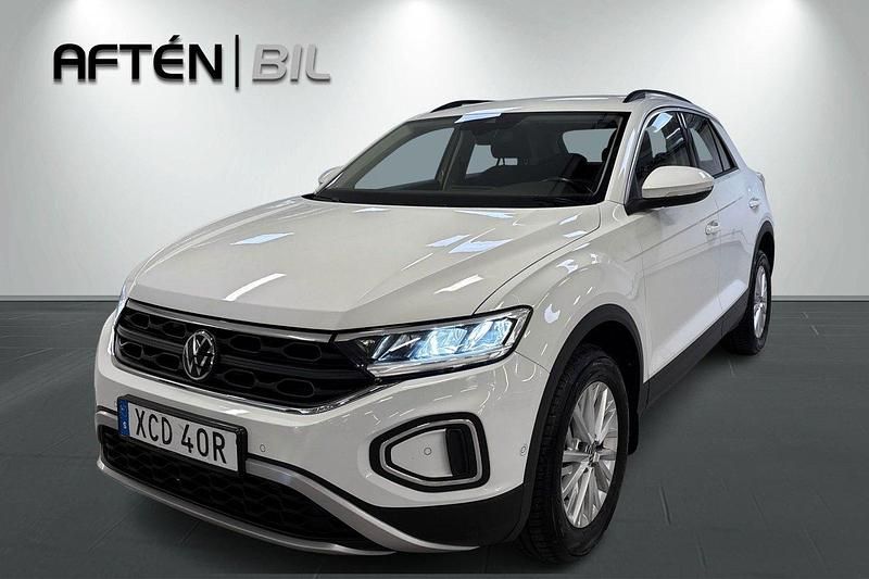 Vit Begagnad 2022 VW T-Roc SUV | 204 800 kr (Marknadspris) - Bild 1/3