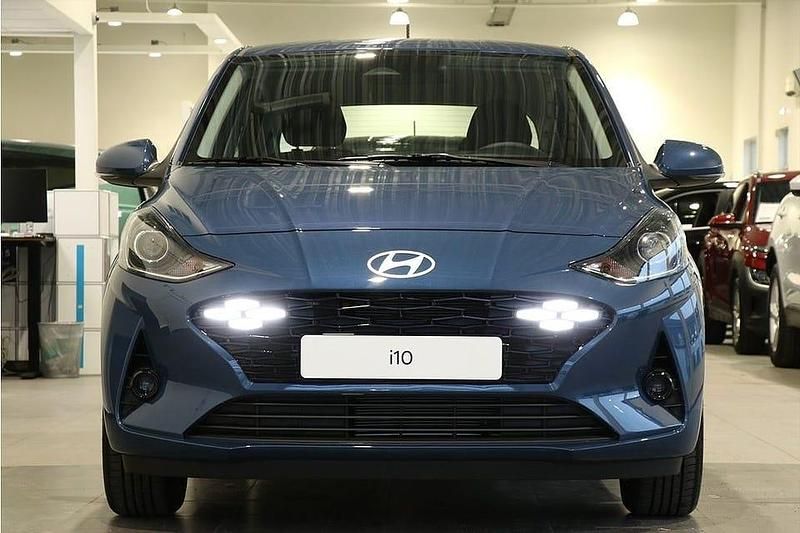 Ny Hyundai i10 Advanced 63 HK (46 kW) 2025 Blå Halvkombi