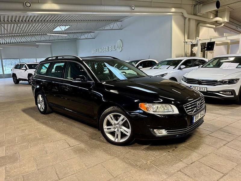Svart Begagnad 2014 Volvo V70 Pro Kombi | 149 800 kr (Lite dyr) - Bild 1/4