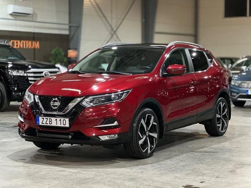 Begagnad Nissan Qashqai 360º 116 HK (85 kW) 2018 Röd SUV