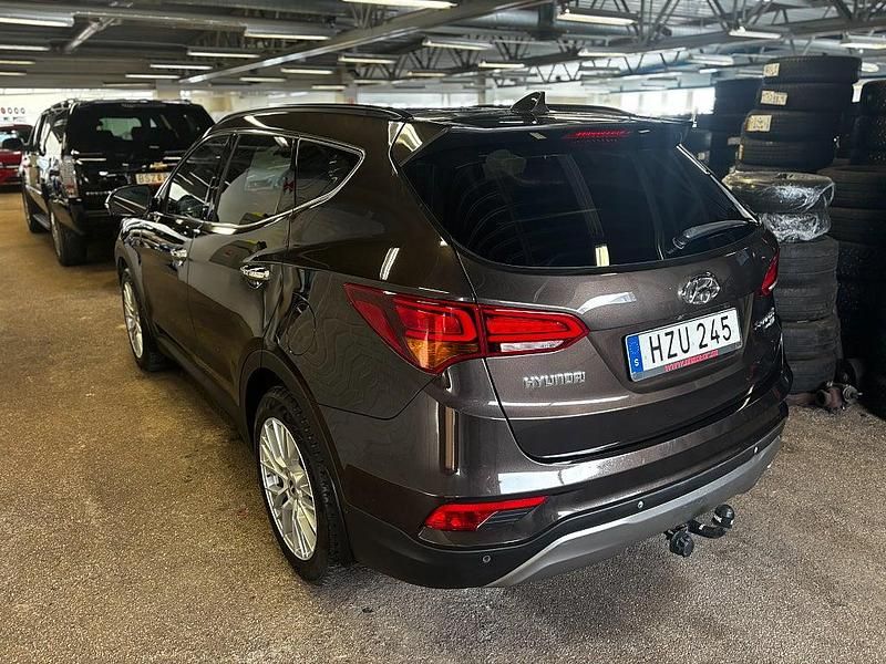 Begagnad Hyundai Santa Fe 200 HK (147 kW) 2016 Brun SUV