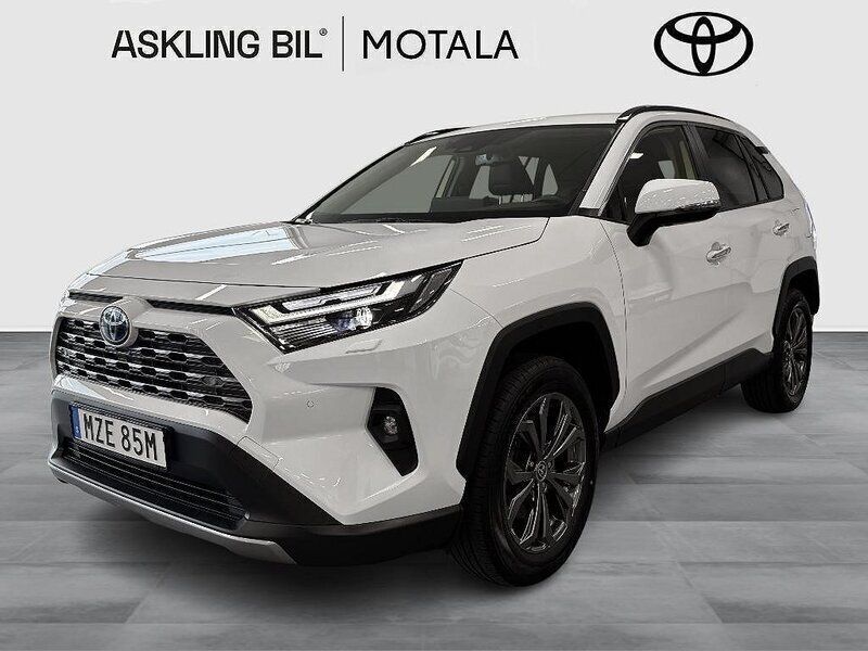Vit Begagnad 2023 Toyota RAV4 Hybrid Executive SUV | 425 000 kr (Marknadspris) - Bild 1/3