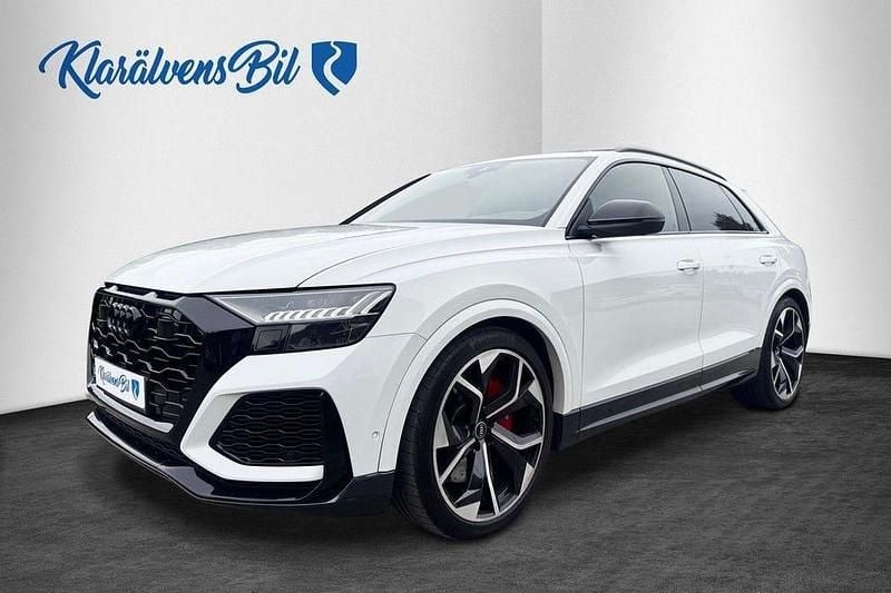 Vit Begagnad 2020 Audi RS Q8 SUV | 954 900 kr (Marknadspris) - Bild 1/4