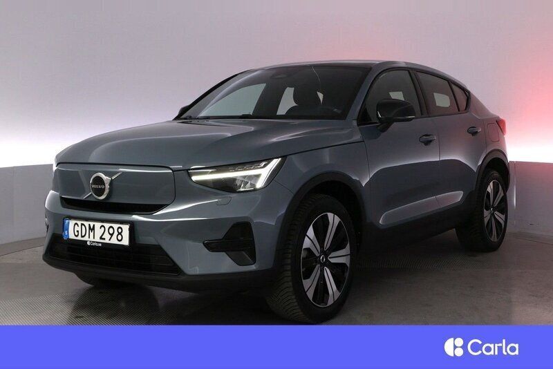 Grå Begagnad 2022 Volvo EC40 Core SUV | 344 900 kr (Superpris) - Bild 1/3