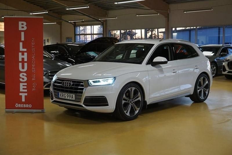 Vit Begagnad 2019 Audi Q5 SUV | 279 000 kr (Marknadspris) - Bild 1/4