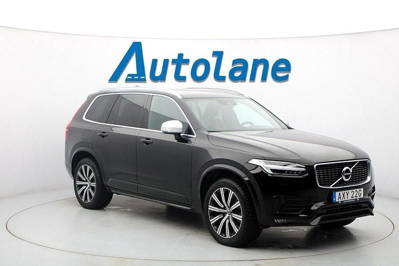 Svart Begagnad 2018 Volvo XC90 R-Design SUV | 399 900 kr (Bra pris) - Bild 1/3