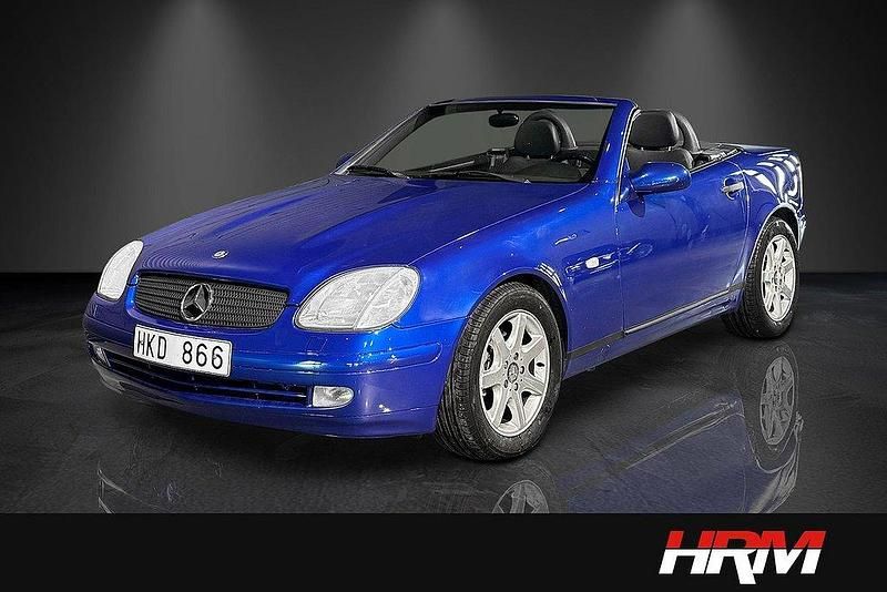 Blå Begagnad 1997 Mercedes SLK200 Cab | 89 900 kr - Bild 1/4