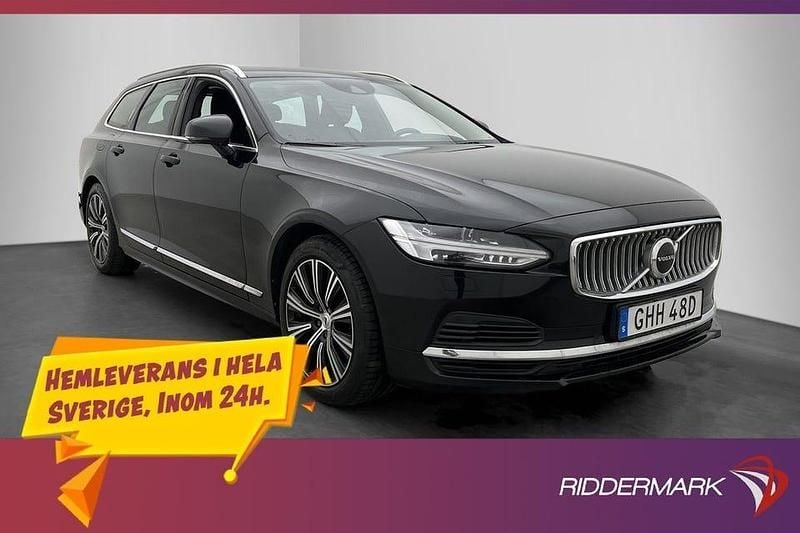 Svart Begagnad 2021 Volvo V90 Kombi | 264 800 kr (Marknadspris) - Bild 1/3