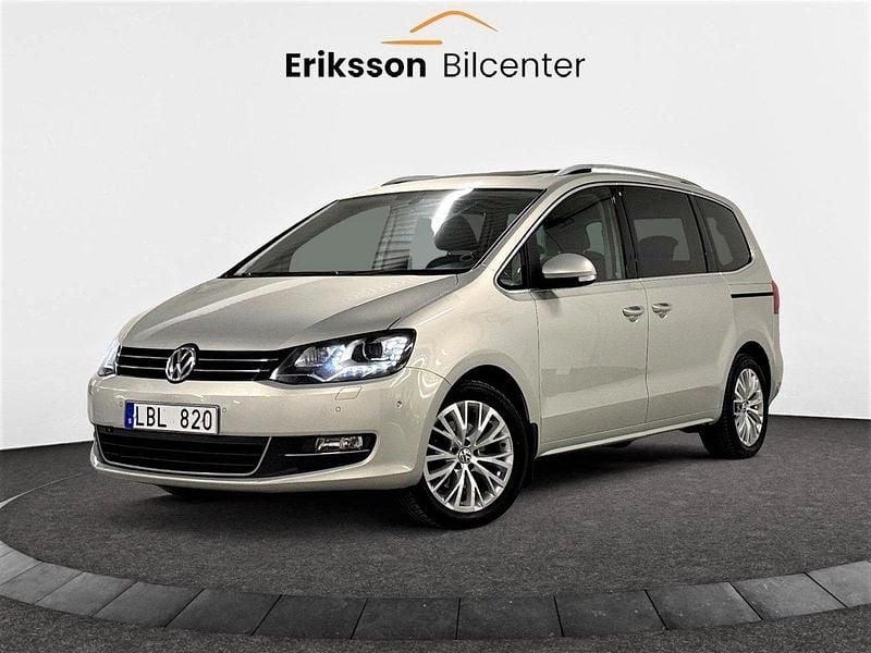 Silver Begagnad 2012 VW Sharan GT Minibuss | 129 900 kr (Marknadspris) - Bild 1/4