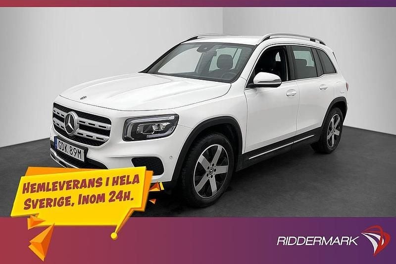 Vit Begagnad 2021 Mercedes GLB200 SUV | 299 800 kr - Bild 1/3