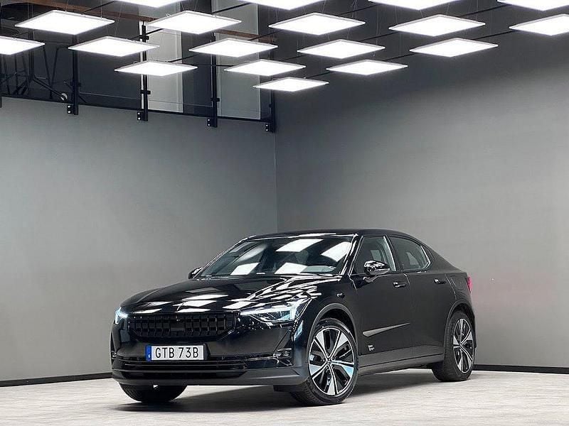 Svart Begagnad 2023 Polestar 2 Long Range Single Motor Sedan | 379 900 kr (Marknadspris) - Bild 1/3
