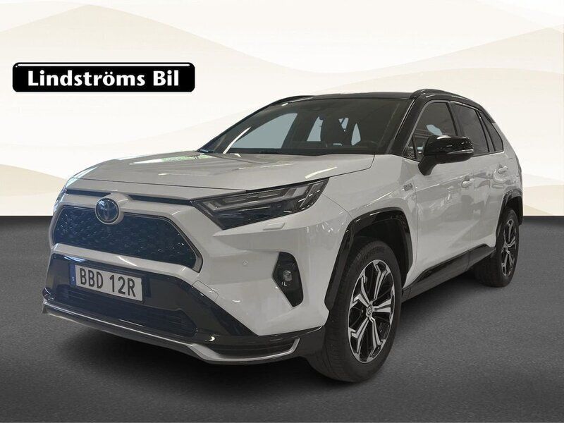 Vit Begagnad 2022 Toyota RAV4 Hybrid Style SUV | 479 000 kr (Marknadspris) - Bild 1/3