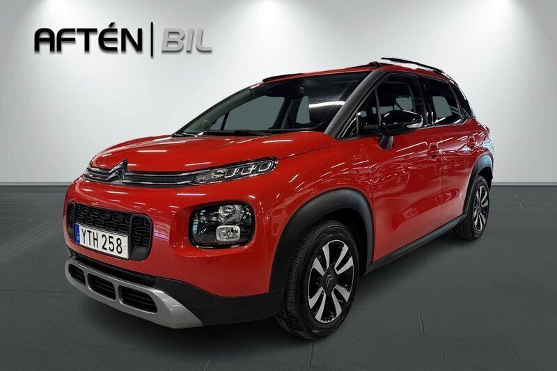 Röd Begagnad 2017 Citroën C3 Aircross PureTech SUV | 99 800 kr (Bra pris) - Bild 1/3