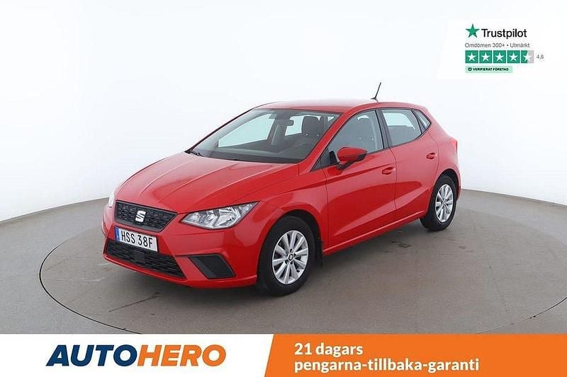 Röd Begagnad 2021 Seat Ibiza Style Halvkombi | 118 000 kr (Marknadspris) - Bild 1/4