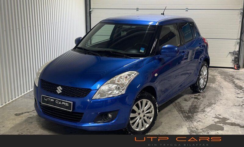 Blå Begagnad 2010 Suzuki Swift Halvkombi | 72 800 kr (Marknadspris) - Bild 1/4