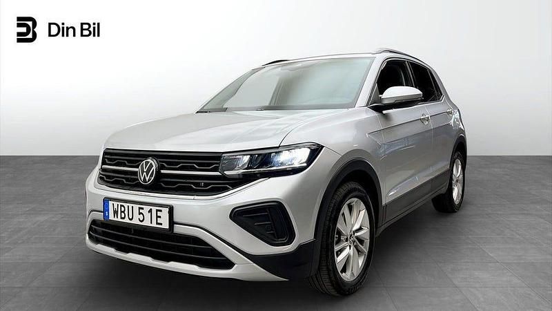 Reflex silver metallic Begagnad 2025 VW T-Cross Edition SUV | 259 900 kr (Marknadspris) - Bild 1/4