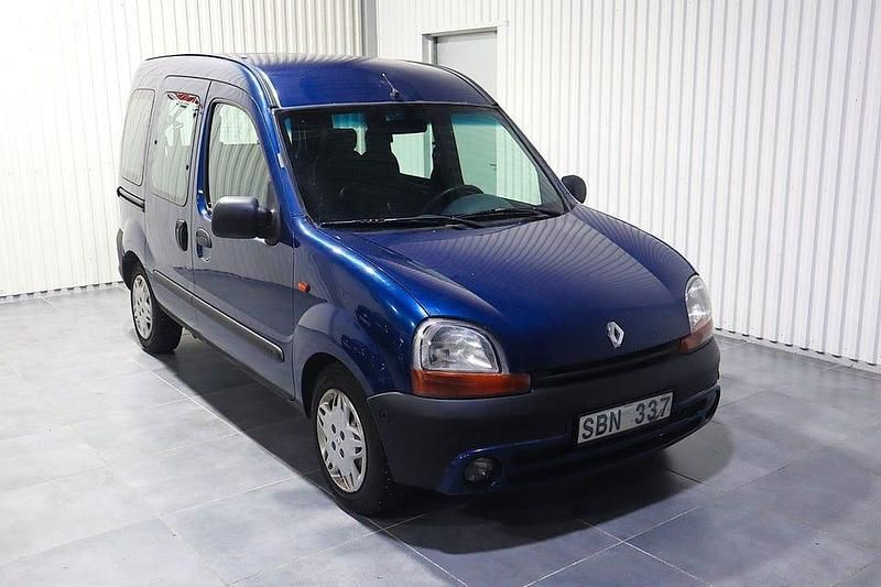 Begagnad Renault Kangoo 75 HK (55 kW) 2001 Mörkblå Minibuss