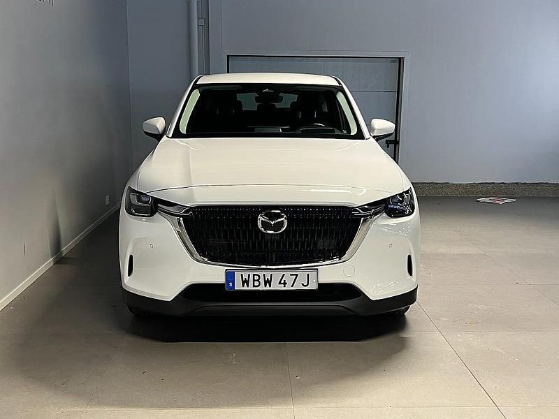 Begagnad Mazda CX-60 Exclusive-Line 326 HK (239 kW) 2022 Artic vit SUV