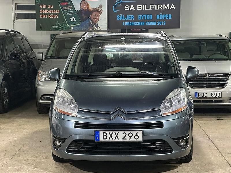 Grå Begagnad 2008 Citroën Grand C4 Picasso Minibuss | 37 900 kr (Marknadspris) - Bild 1/4