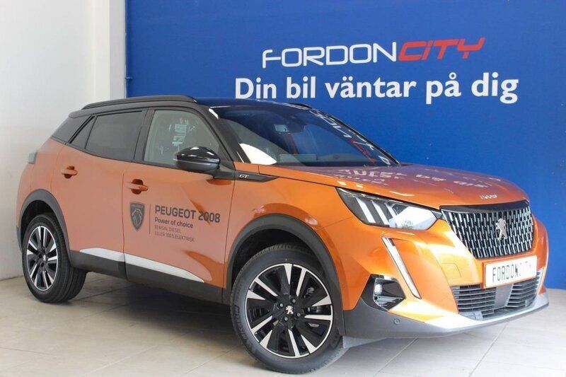Begagnad 2022 Peugeot 2008 GT SUV | 386 535 kr - Bild 1/4