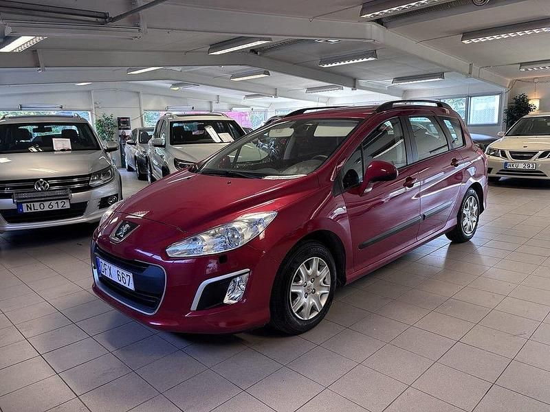 Röd Begagnad 2013 Peugeot 308 Kombi | 68 900 kr (Bra pris) - Bild 1/4