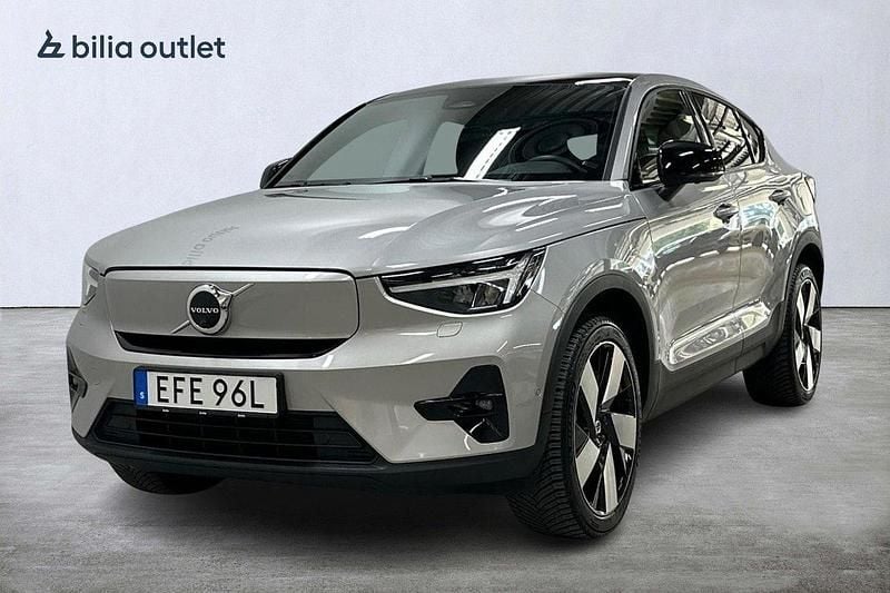 Silver Begagnad 2022 Volvo EC40 Ultimate SUV | 394 900 kr (Marknadspris) - Bild 1/4
