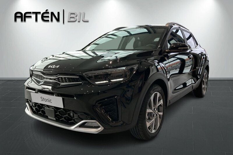 Svart Ny 2025 Kia Stonic GT-Line SUV | 284 900 kr - Bild 1/4