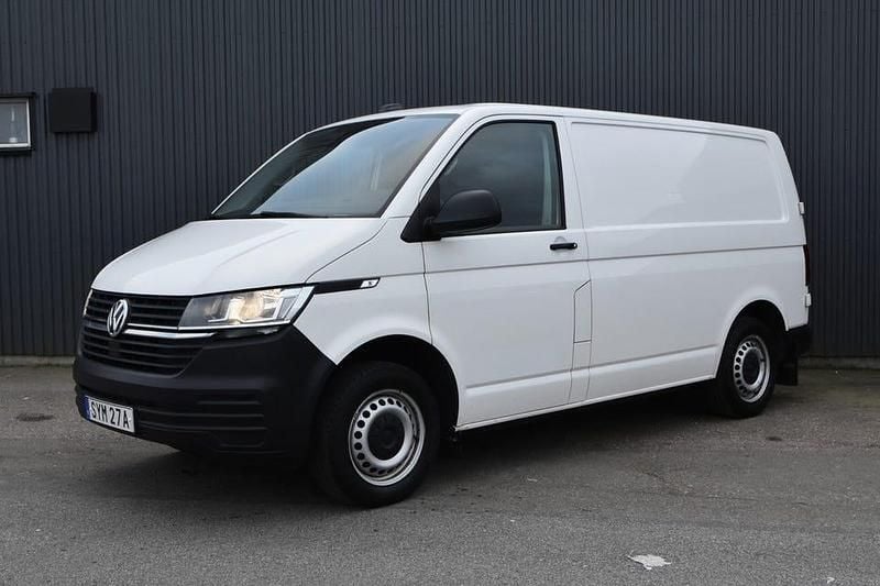 Vit Begagnad 2020 VW T6.1 Van | 179 900 kr (Bra pris) - Bild 1/4