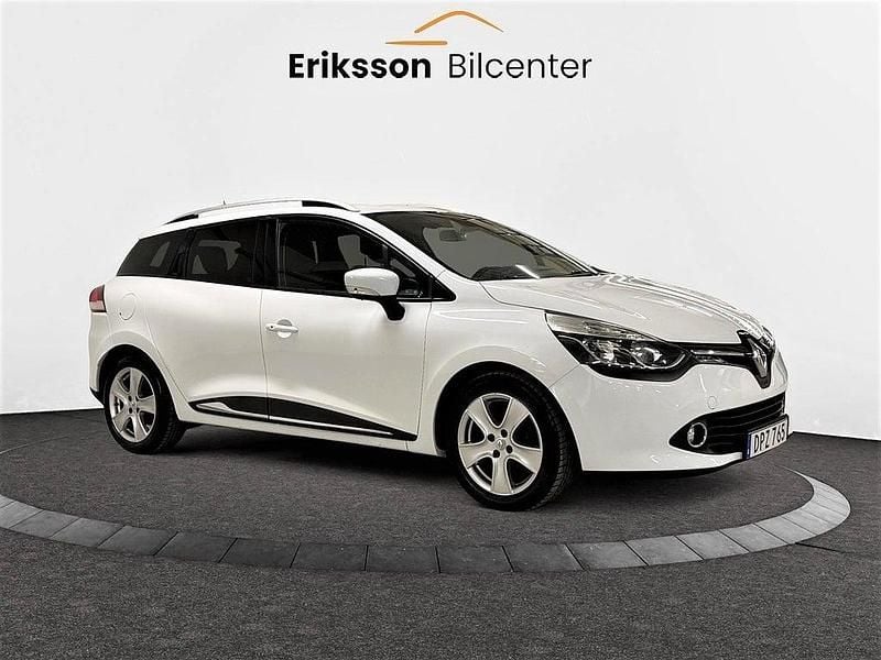 Begagnad Renault Clio GrandTour 90 HK (66 kW) 2014 Vit Kombi
