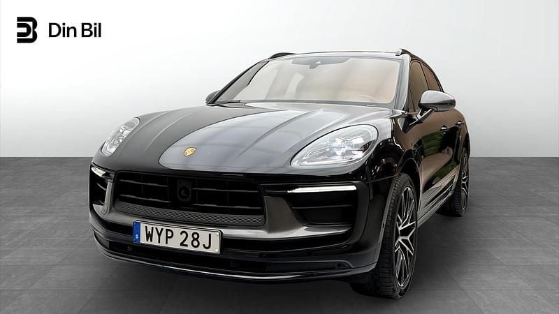 Svart Begagnad 2022 Porsche Macan SUV | 649 000 kr - Bild 1/4