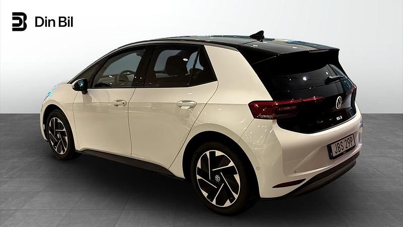 Ny VW ID.3 Pro Performance 239 kW (326 HK) 2026 Vit Halvkombi