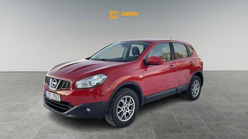 Röd Begagnad 2013 Nissan Qashqai SUV | 69 900 kr (Marknadspris) - Bild 1/4