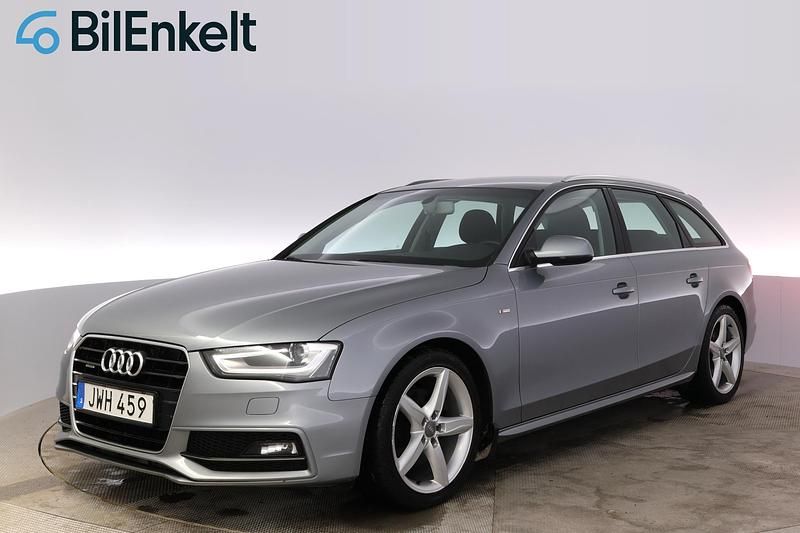 Begagnad Audi A4 S-Line 151 HK (111 kW) 2015 Grå Kombi