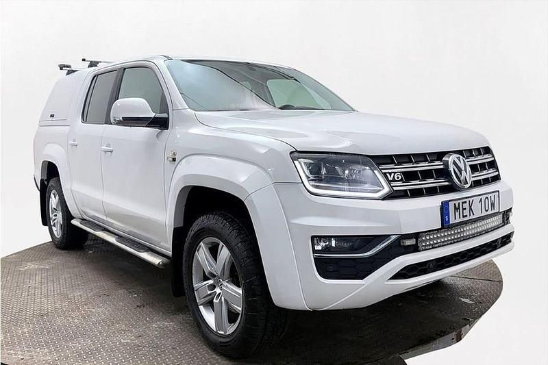 Begagnad VW Amarok Highline 258 HK (189 kW) 2019 Vit Pickup