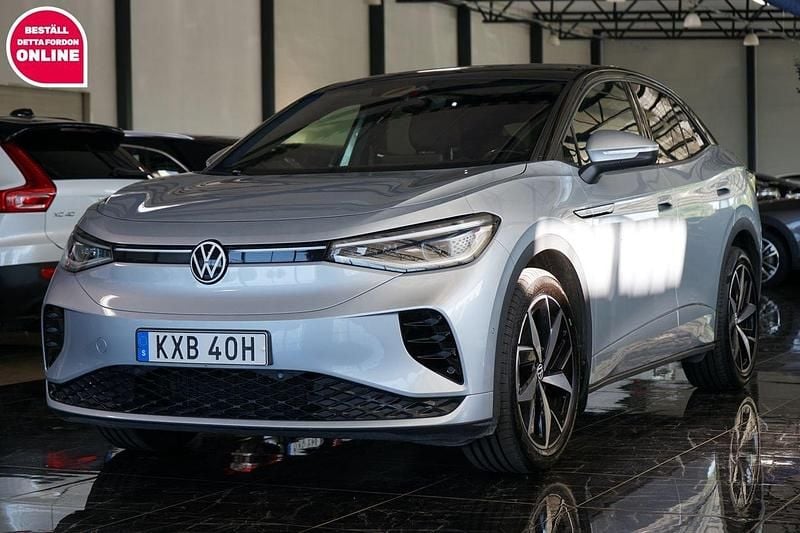 Silver Begagnad 2022 VW ID.5 GTX SUV | 349 500 kr (Bra pris) - Bild 1/4